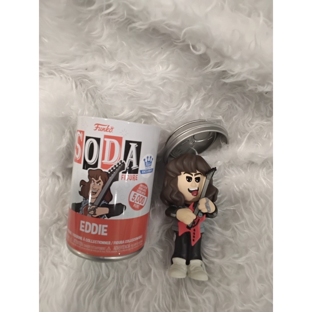 Funko Soda Stranger Things Eddie Munson Vinyl Figure/ Can 1/4200 Limited Edition